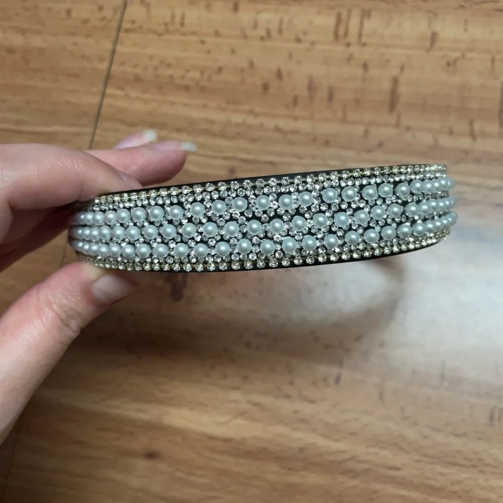 Pearl Rhinestone Headband